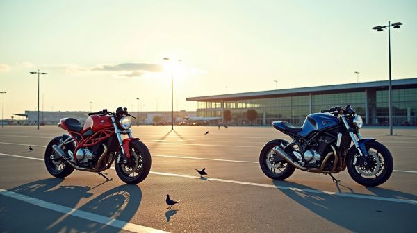 Meilleurs espaces de stationnement de motos à Roissy CDG